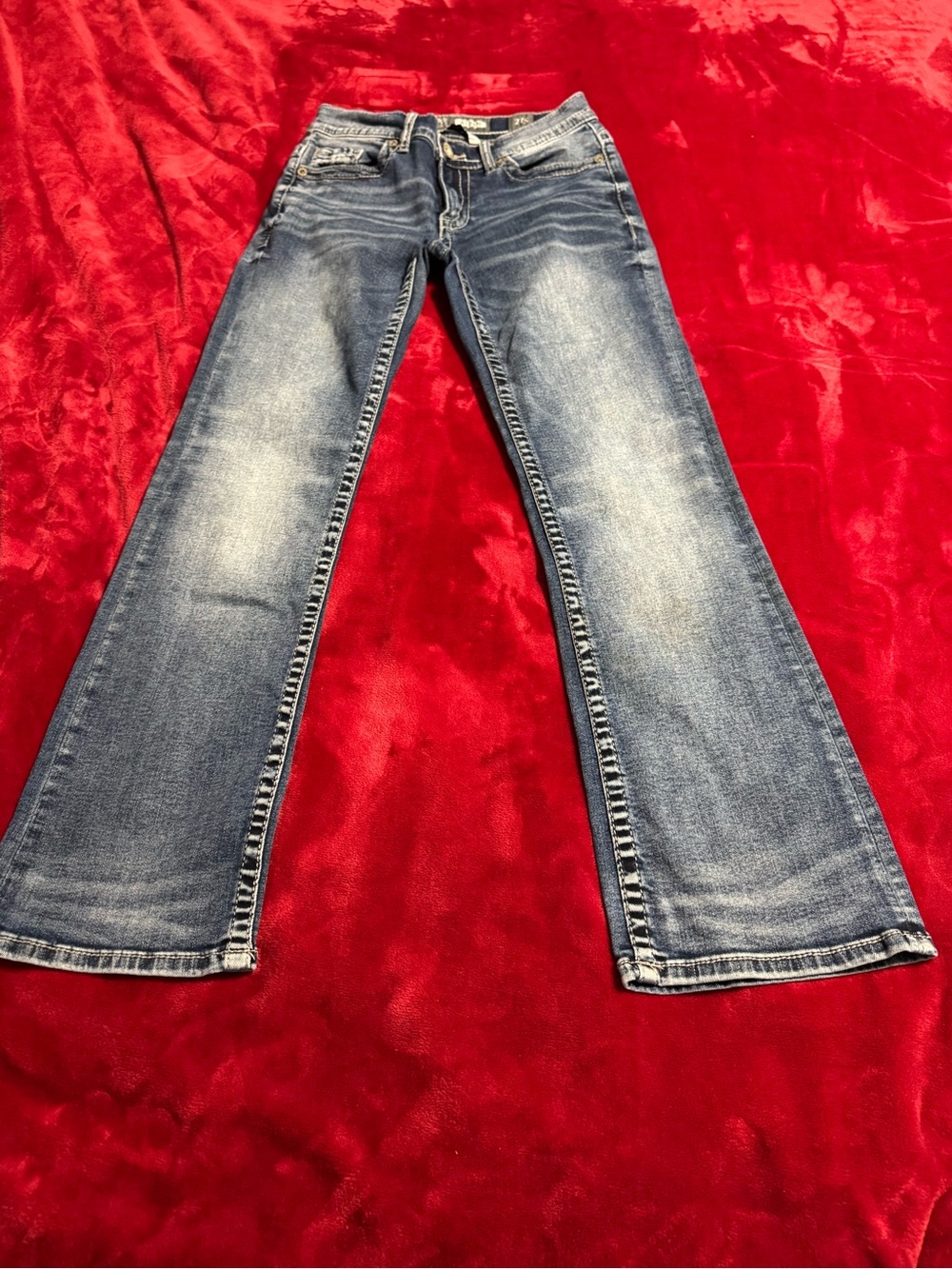BKE Aiden Bootleg Medium Wash Stretch Denim Jeans 27S